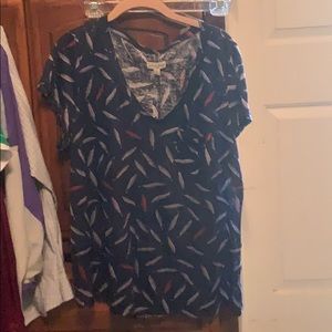 Madison Jules Women’s Swoop Shirt Top